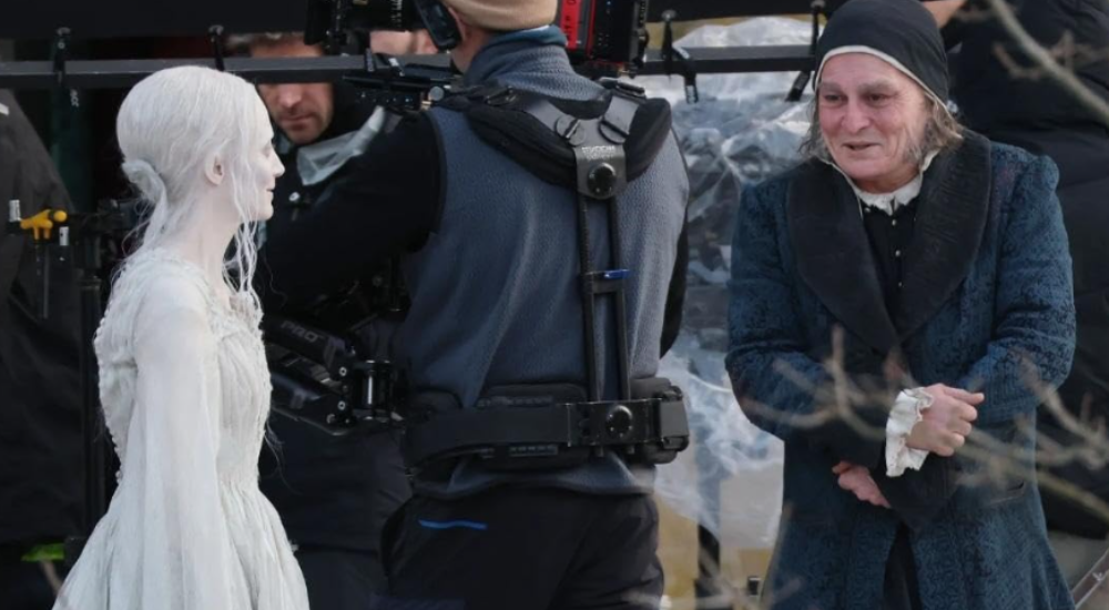 Johnny Depp’s Official Scrooge Look Unveiled for Ti West’s ‘Ebenezer’ Movie Ebenezer